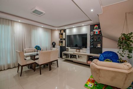 Sala de casa de condomínio à venda com 3 quartos, 146m² em Sarandi, Porto Alegre