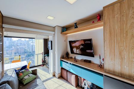 Studio à venda com 38m², 1 quarto e 1 vagaSala