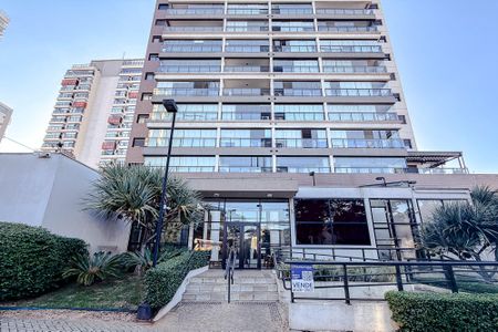 Studio à venda com 38m², 1 quarto e 1 vagaFachada - Plaquinha