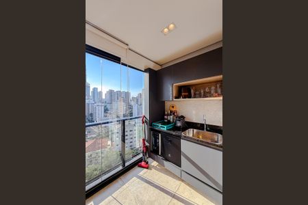 Varanda de kitnet/studio à venda com 1 quarto, 38m² em Vila Mariana, São Paulo