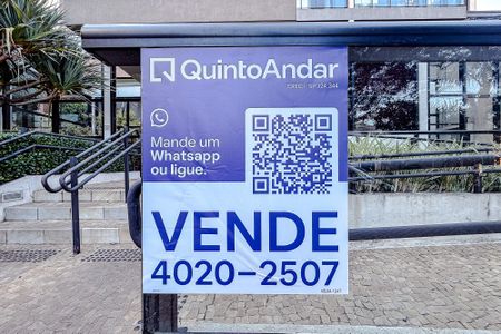 Studio à venda com 38m², 1 quarto e 1 vagaPlaquinha