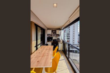 Studio à venda com 38m², 1 quarto e 1 vagaVaranda