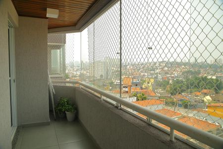 Sacada da Sala  de apartamento à venda com 2 quartos, 87m² em Baeta Neves, São Bernardo do Campo