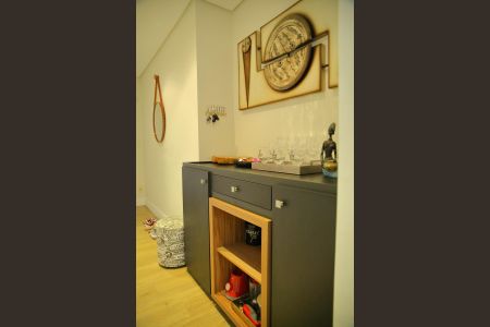 Corredor da Sala  de apartamento à venda com 2 quartos, 87m² em Baeta Neves, São Bernardo do Campo