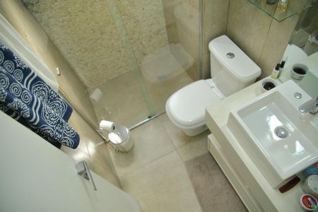 Apartamento à venda com 87m², 2 quartos e 2 vagasBanheiro Social 