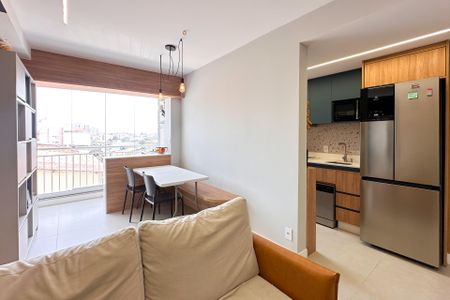 Sala de apartamento para alugar com 1 quarto, 48m² em Assunção, São Bernardo do Campo