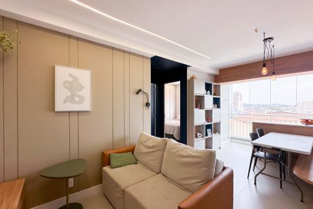 Sala de apartamento para alugar com 1 quarto, 48m² em Assunção, São Bernardo do Campo