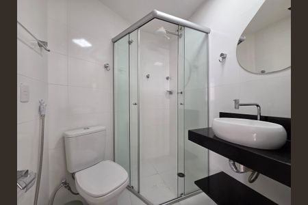 Apartamento para alugar com 31m², 1 quarto e sem vaga Apartamento para alugar com 31m², 1 quarto e sem vagaBanheiro da Suíte