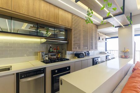 Apartamento à venda com 105m², 4 quartos e 2 vagasCozinha e Área de Serviço