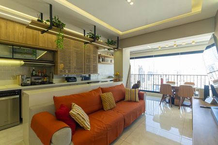 Sala de apartamento à venda com 4 quartos, 105m² em Tatuapé, São Paulo