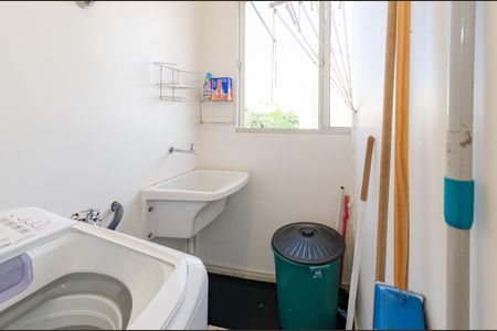 Área de serviço de apartamento à venda com 2 quartos, 57m² em Grajaú, Belo Horizonte