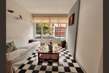 Sala  de apartamento à venda com 3 quartos, 130m² em Copacabana, Rio de Janeiro