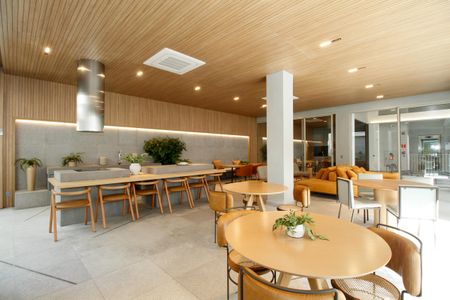 Studio à venda com 27m², 1 quarto e sem vagaÁrea Comum - Espaço Gourmet