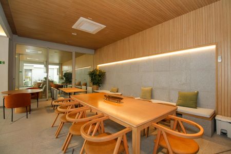 Studio à venda com 21m², 1 quarto e sem vaga Studio à venda com 21m², 1 quarto e sem vagaÁrea Comum - Espaço Gourmet