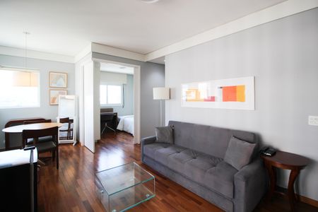 Sala de apartamento para alugar com 2 quartos, 60m² em Vila Olímpia, São Paulo