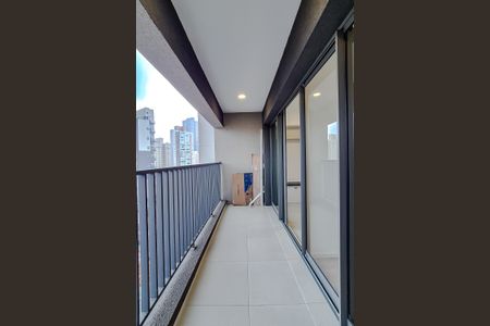 Varanda da Sala de apartamento para alugar com 1 quarto, 34m² em Pompeia, São Paulo