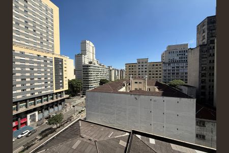 Vista Quarto de kitnet/studio para alugar com 1 quarto, 26m² em República, São Paulo