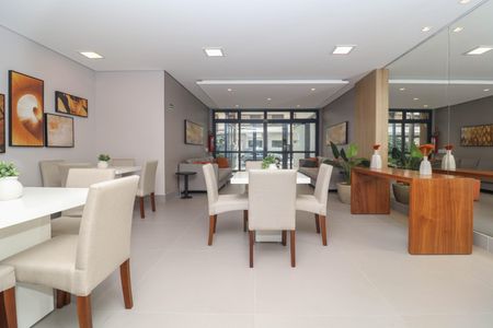 Apartamento à venda com 61m², 1 quarto e sem vagaSalão de Festas