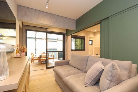 Apartamento à venda com 61m², 1 quarto e sem vagaSala