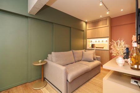 Apartamento à venda com 61m², 1 quarto e sem vagaSala