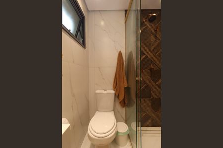 Apartamento à venda com 61m², 1 quarto e sem vagaBanheiro da Suíte