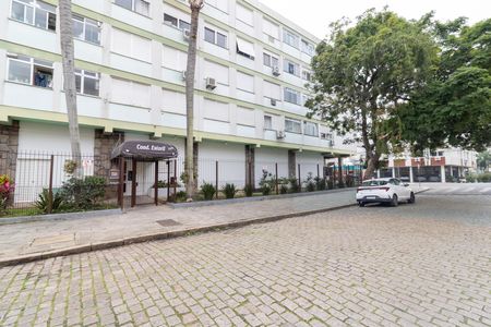 Fachada de apartamento à venda com 1 quarto, 42m² em Menino Deus, Porto Alegre