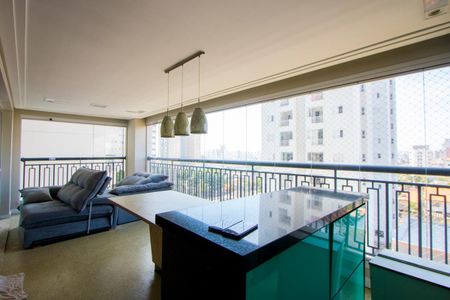 Varanda gourmet de apartamento para alugar com 3 quartos, 400m² em Campestre, Santo André