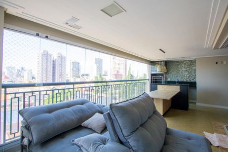 Varanda gourmet de apartamento para alugar com 3 quartos, 400m² em Campestre, Santo André