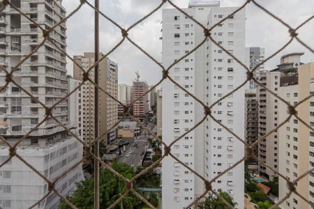 Vista da Sala de apartamento para alugar com 2 quartos, 89m² em Indianópolis, São Paulo