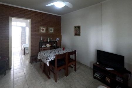 Sala de apartamento para alugar com 1 quarto, 40m² em Gonzaga, Santos