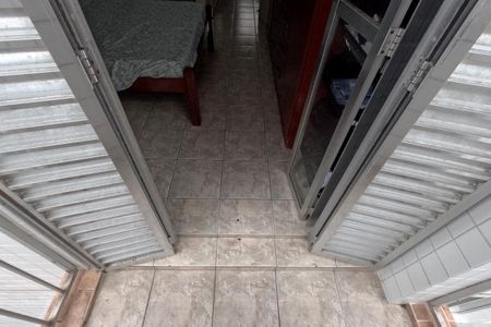 Varanda do Quarto 1 de apartamento para alugar com 1 quarto, 40m² em Gonzaga, Santos