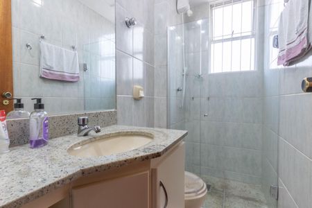 Banheiro de apartamento à venda com 2 quartos, 69m² em Alto Barroca, Belo Horizonte