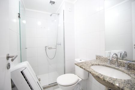 Apartamento para alugar com 67m², 2 quartos e 1 vagaBanheiro da Suíte 1