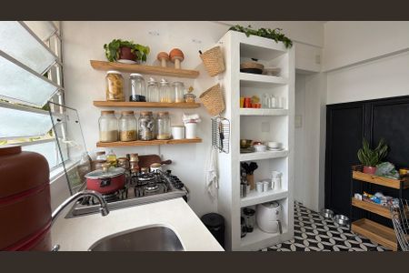 Apartamento à venda com 56m², 1 quarto e sem vagaCozinha