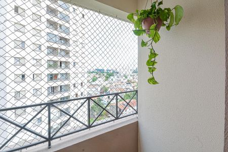Sacada da Sala de apartamento à venda com 2 quartos, 65m² em Vila Isa, São Paulo