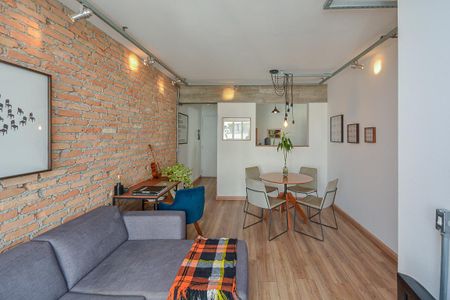 Sala de apartamento à venda com 2 quartos, 65m² em Vila Isa, São Paulo