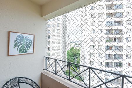 Sacada da Sala de apartamento à venda com 2 quartos, 65m² em Vila Isa, São Paulo