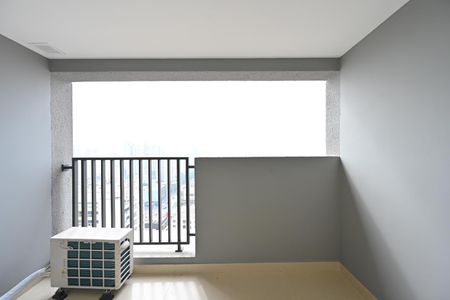 Varanda de kitnet/studio para alugar com 1 quarto, 27m² em Vila Clementino, São Paulo