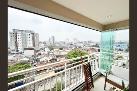 Varanda da Sala de apartamento à venda com 2 quartos, 78m² em Jardim Pereira Leite, São Paulo