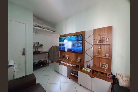 Sala de apartamento para alugar com 1 quarto, 45m² em José Menino, Santos