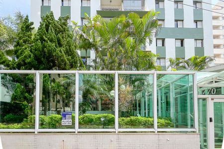 Apartamento para alugar com 143m², 4 quartos e 2 vagasFachada + plaquinha