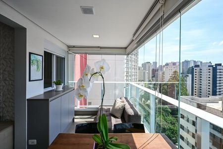 Apartamento à venda com 47m², 1 quarto e 1 vagaVaranda