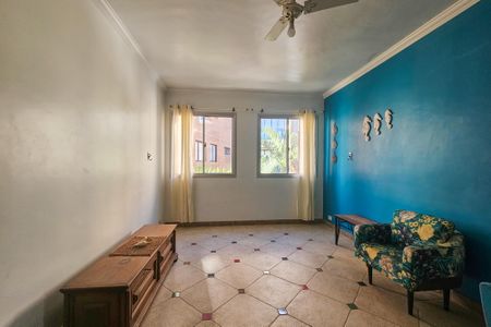 Sala de apartamento para alugar com 2 quartos, 72m² em Jardim Virginia, Guarujá