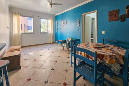 Sala de apartamento para alugar com 2 quartos, 72m² em Jardim Virginia, Guarujá