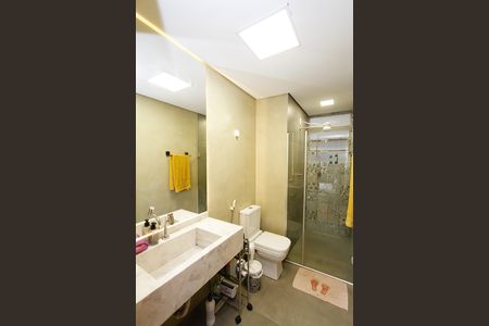 Studio para alugar com 60m², 1 quarto e sem vagaBanheiro da Suíte