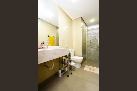 Studio para alugar com 60m², 1 quarto e sem vagaBanheiro da Suíte