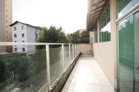 Varanda da Sala de casa à venda com 8 quartos, 360m² em Nova Suíça, Belo Horizonte