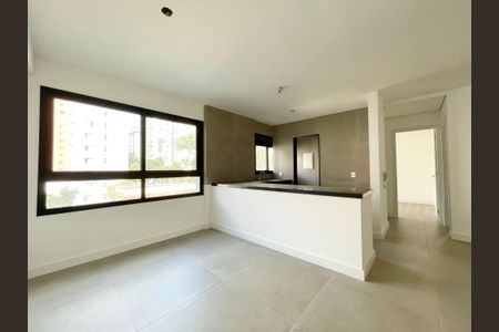 Sala de apartamento à venda com 2 quartos, 86m² em Lourdes, Belo Horizonte