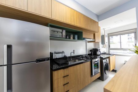 Apartamento para alugar com 51m², 1 quarto e 1 vaga Apartamento para alugar com 51m², 1 quarto e 1 vagaSala_Cozinha - Conjugada