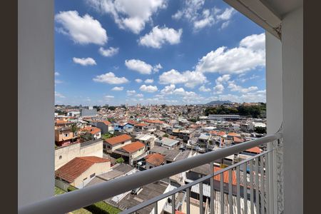 Varanda da Sala de apartamento para alugar com 2 quartos, 60m² em Jardim Mariliza, São Paulo